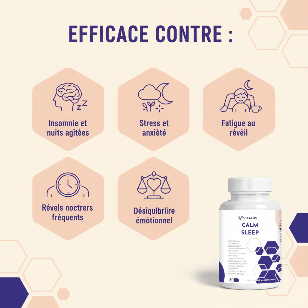Efficace contre - Calm Sleep
