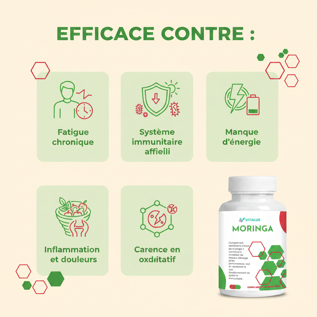 Efficace contre - Moringa