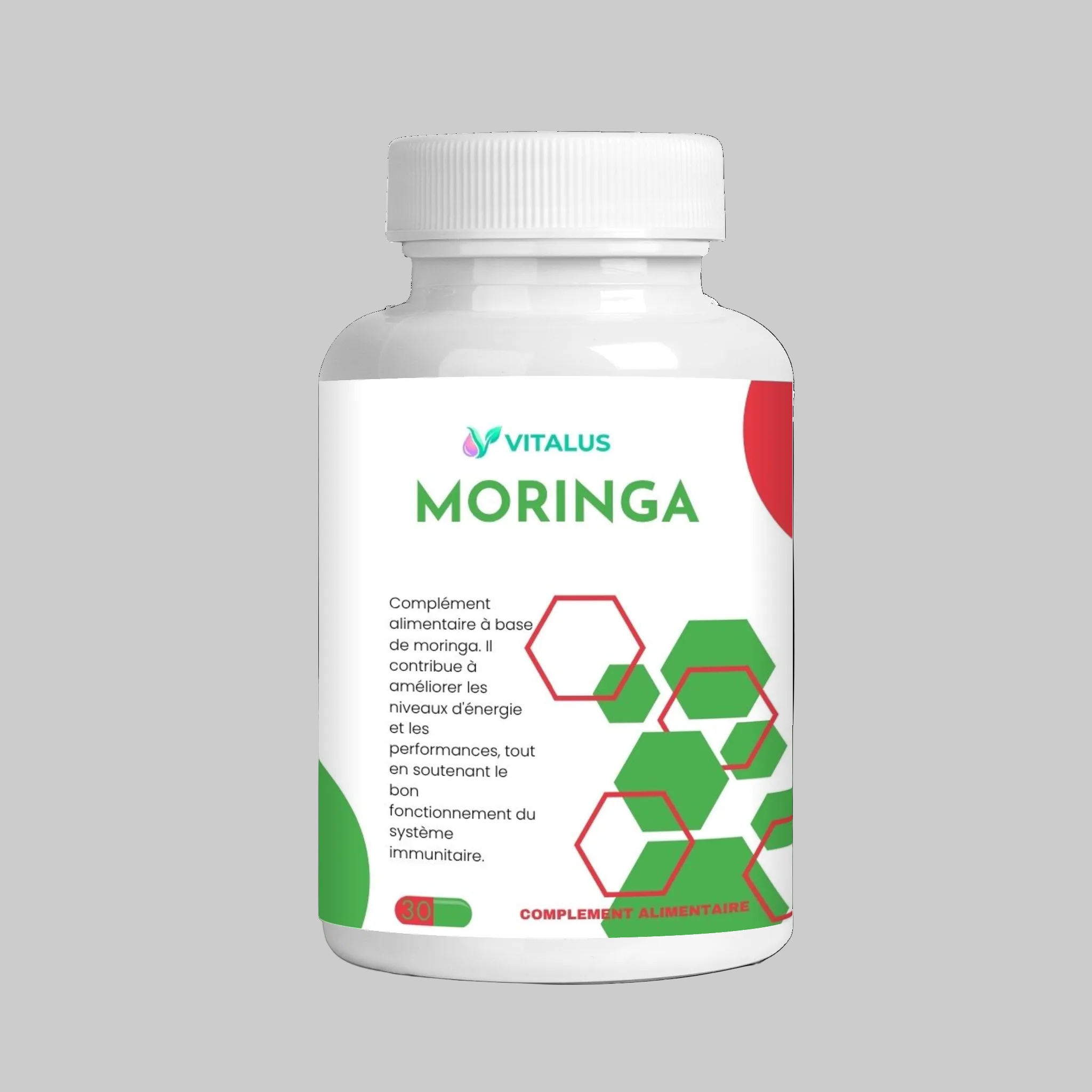 Moringa 500 mg – 120cp: Énergie, Immunité, Digestion & Équilibre Glycémique