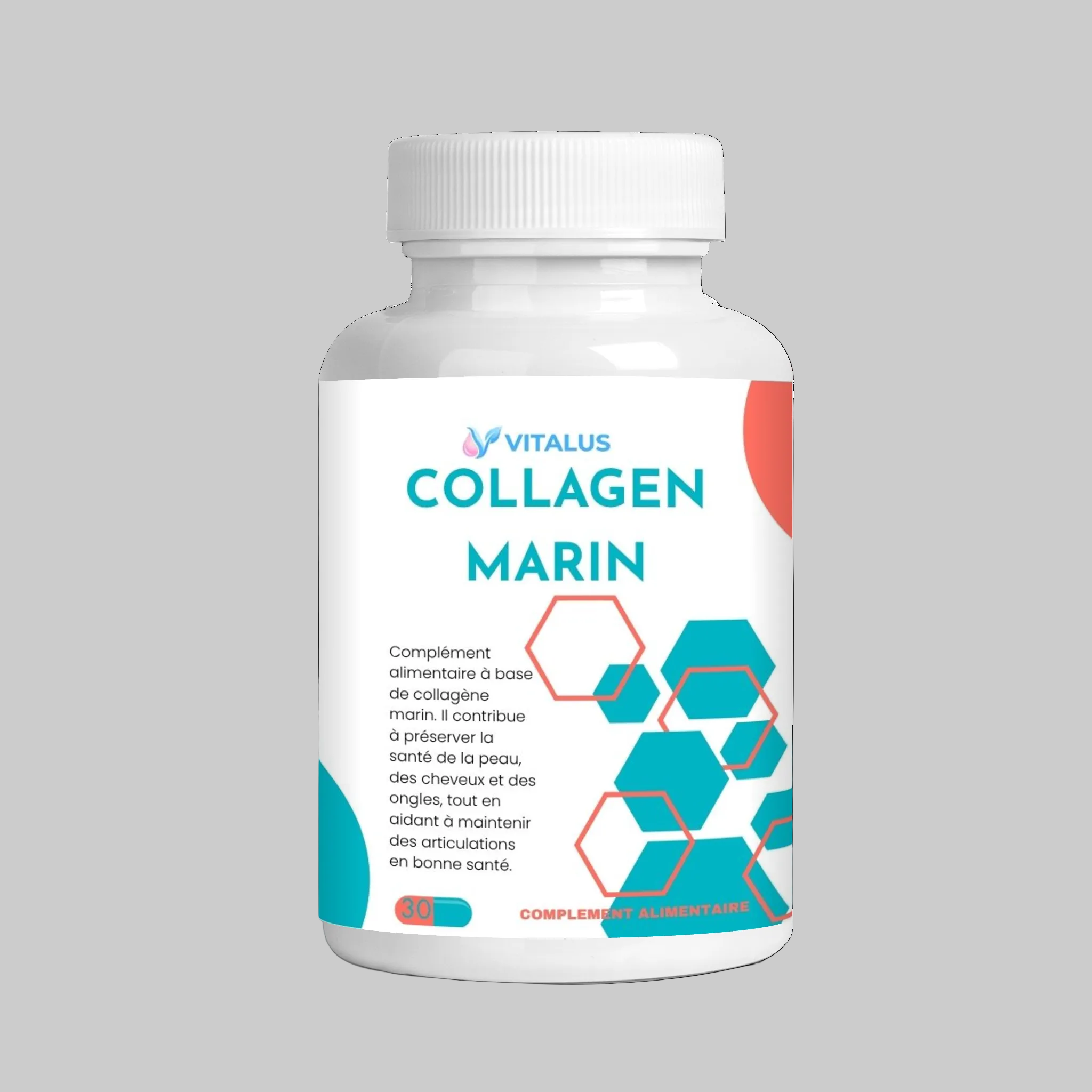 Collagène Marin & Vitamine C – Anti-Âge, Peau, Articulations & Souplesse