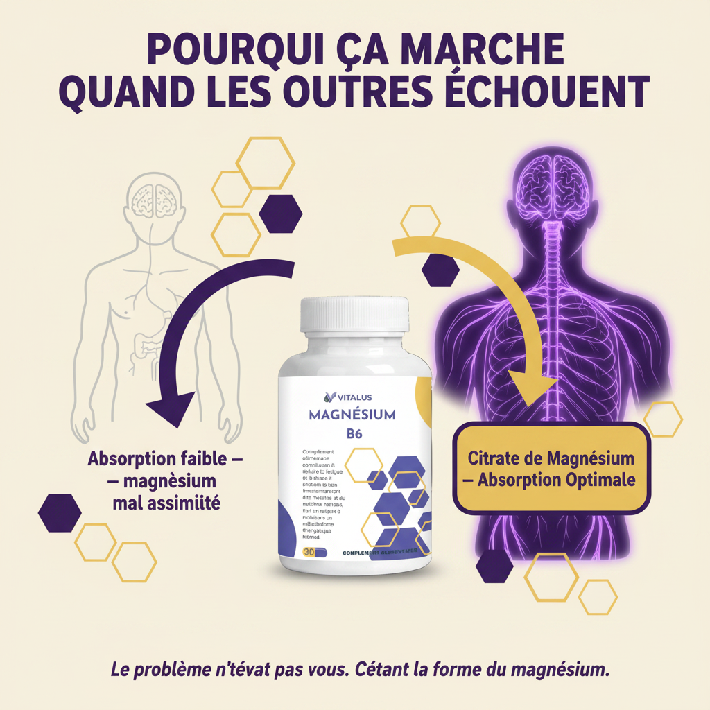 Pourquoi ça marche - Magnésium B6