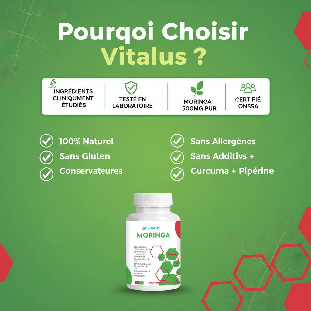 Pourquoi Choisir Vitalus - Moringa